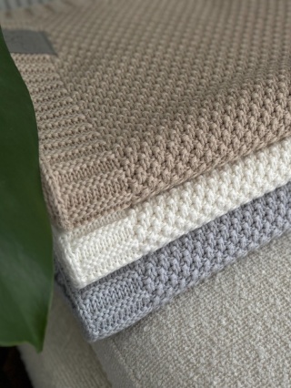 Kocyk bawełniany 80x100 Grano