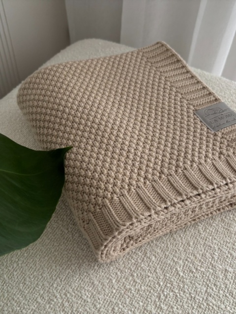 Kocyk bawełniany 80x100 Grano